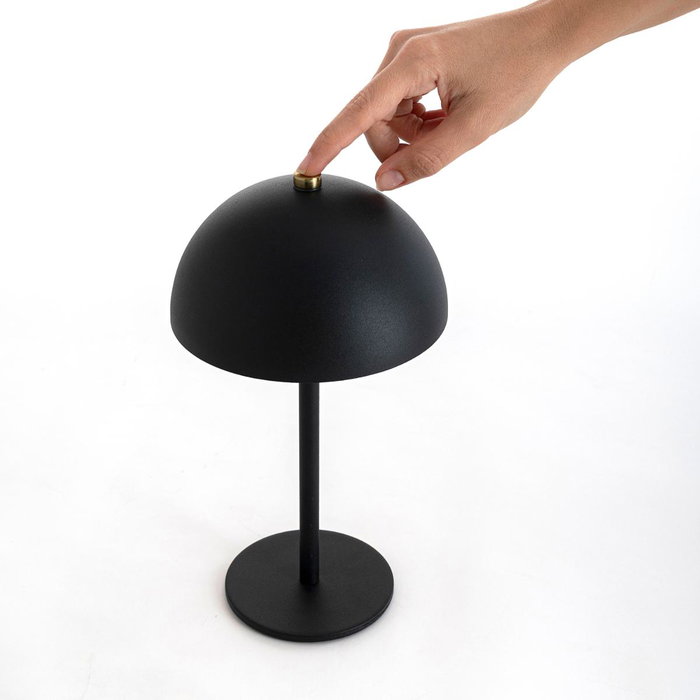 Vinthera Lámpara Metal Inalámbrica Nora Negro (6 Unidades)