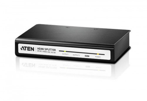Aten VS184B Splitter HDMI True 4K de 4 Puertos, 60Hz, Negro