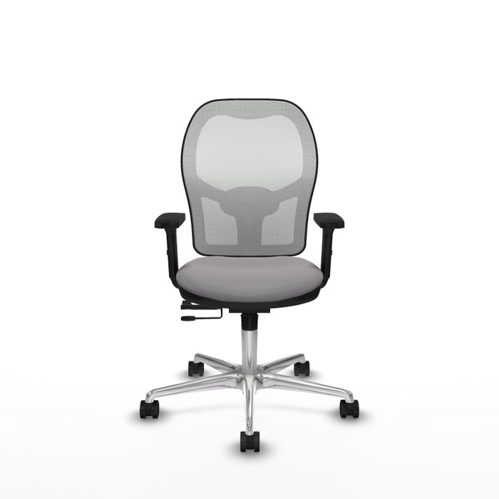 PIQUERAS Y CRESPO Silla de oficina Jorquera Gris y Blanco