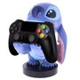 Cable Guy EXQUISITE GAMING Soporte Figura Stitch Disney 21cm para Mandos y Móviles