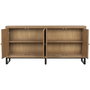 DKD Home Decor Buffet Tropical Marron 180 x 40 x 85 cm