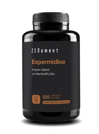 Zenement Espermidina con Vitamina B1 y Zinc 120 Cápsulas - Complemento Alimenticio para la Protección Celular