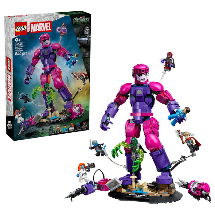 LEGO Marvel Batalla Final de Avengers: Doomsday 76348
