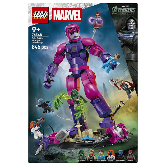LEGO Marvel Batalla Final de Avengers: Doomsday 76348