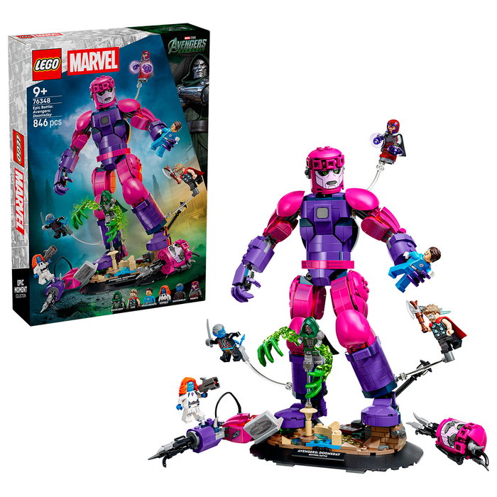 LEGO Marvel Super Heroes 76348 Epic Battle: Avengers: Doomsday