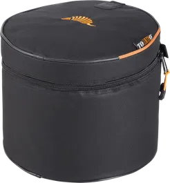 TOBAGO Funda para Tom 8" Tobago Negro AP0808T con Acolchado Interior de Nylon 300D y Exterior Impermeable de Poliéster 600D