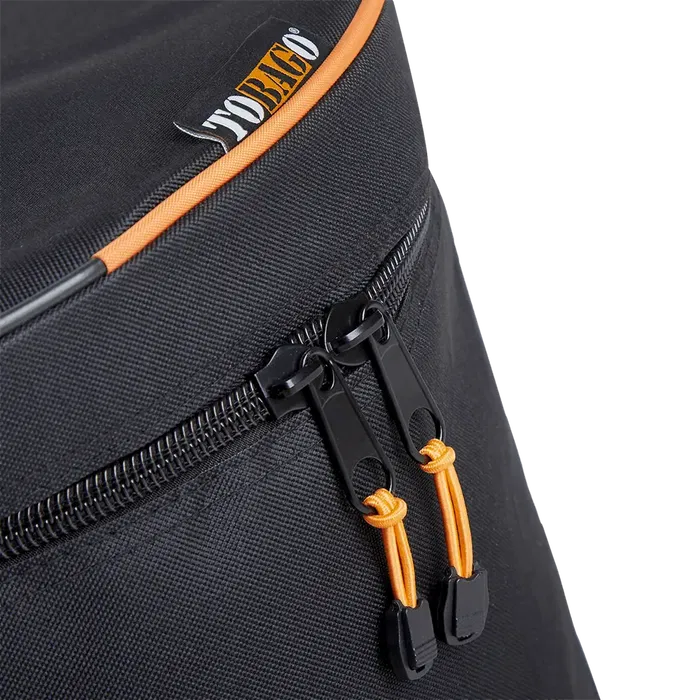 TOBAGO Funda para Tom 8" Tobago Negro AP0808T con Acolchado Interior de Nylon 300D y Exterior Impermeable de Poliéster 600D