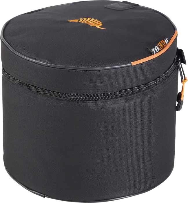 TOBAGO Funda para Tom 8" Tobago Negro AP0808T con Acolchado Interior de Nylon 300D y Exterior Impermeable de Poliéster 600D