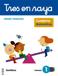 SANTILLANA, Cdn Tres en raya Matem 1-1Prm cast - (22).CUAD.MATEMATICAS 1-1ºPRIM.(CUATRO EN RAYA) GLOBALIZADO