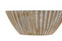 DKD Home Decor Bol de Mango Decapé Dorado 15x15x8 cm
