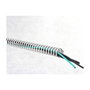 DeLOCK Canal de cables flexible autoadhesivo o atornillable 34 x 35 mm, 50 cm, gris