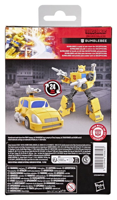 Hasbro Transformers Studio Series Bumblebee Deluxe Class Devastation 10,5 cm Hasbro Transformers Studio Series Bumblebee Deluxe Class Devastation 10,5 cm