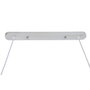 DKD Home Decor Lámpara de Techo de Madera 80x10x30 con 5 Bombillas E27