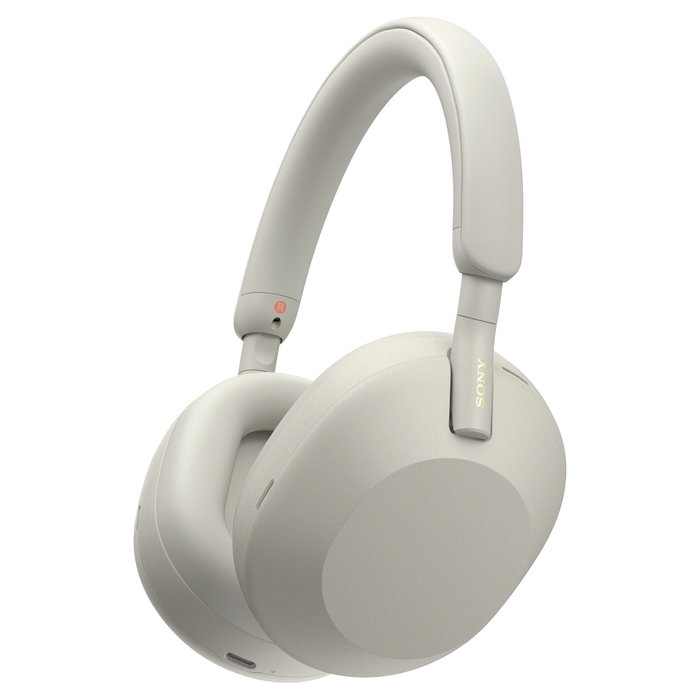 Sony WH-1000XM5 Auriculares de Diadema Inalámbricos Plata, Blanco