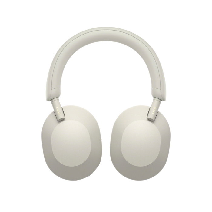 Sony WH-1000XM5 Auriculares de Diadema Inalámbricos Plata, Blanco