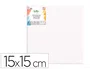 Liderpapel Bastidor de Lienzo 15x15 cm 280g/m2 de Algodón 100%