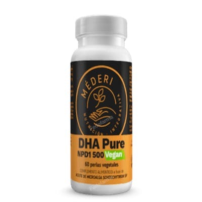 MEDERI NUTRICION INTEGRATIVA DHA Pure NPD1 500 Vegan 60 perlas MEDERI NUTRICION INTEGRATIVA DHA Pure NPD1 500 Vegan 60 perlas