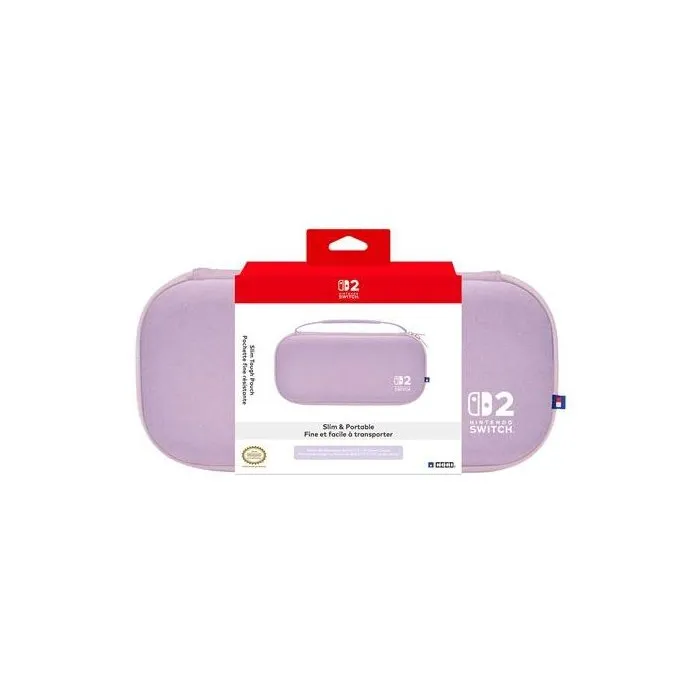 Hori AACFS33705 Estuche rígido de transporte para Nintendo Switch 2 - Lavanda