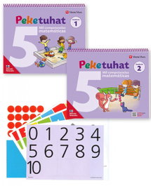 VICENS VIVES PEKE TUHAT CUADERNO (1+2+FICHAS) 5 AÑOS, L. Grönroos - VICENS VIVES