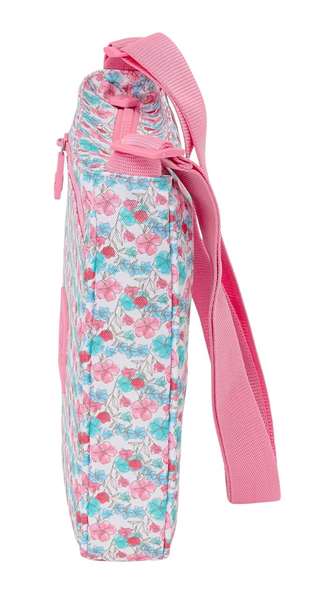 Bolso Bandolera Moos Flores Multicolor 21 x 25 x 4.5 cm