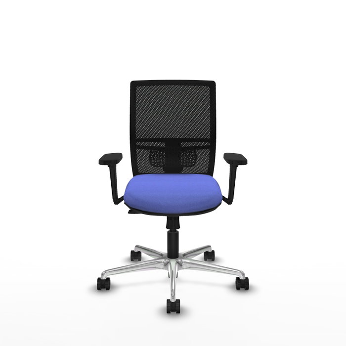 PIQUERAS Y CRESPO Silla de oficina Yunquera Azul claro con Brazos 3D PIQUERAS Y CRESPO Silla de oficina Yunquera Azul claro con Brazos 3D