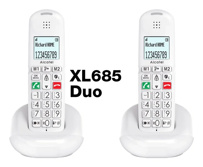 Alcatel XL685 Duo EWE Negro