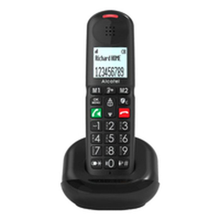Alcatel XL685 Duo EWE Teléfono Senior con Teclas Grandes e Identificador de Llamadas Negro Alcatel XL685 Duo EWE Teléfono Senior con Teclas Grandes e Identificador de Llamadas Negro