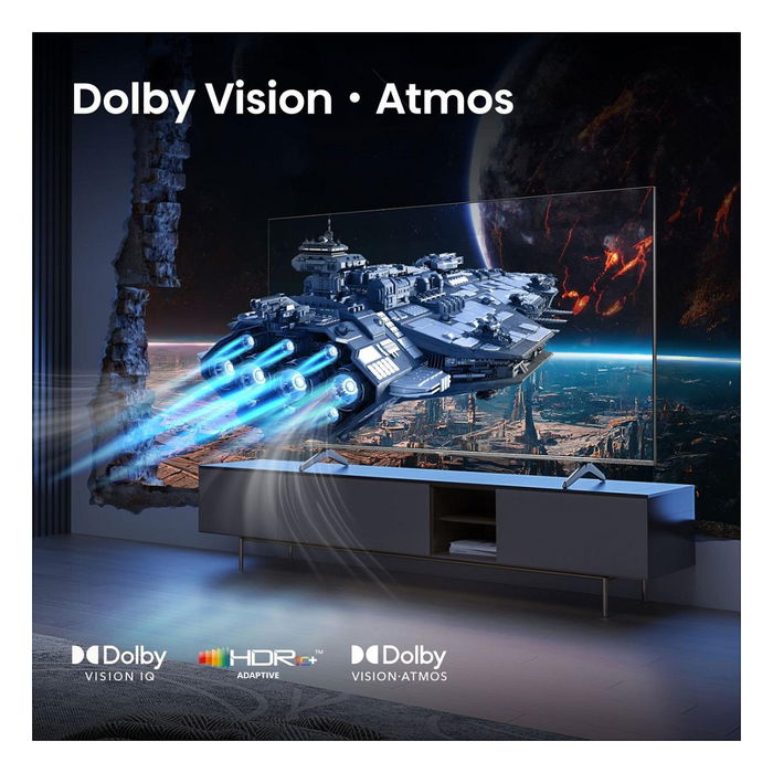 Hisense 55E77Q PRO Smart TV 4K QLED 55" (139cm) Negro