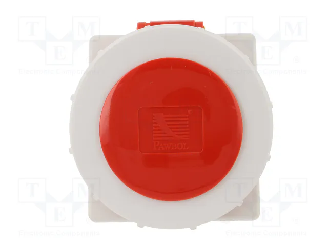 PAWBOL Tomacorriente Hembra de Alimentación AC Trifásica 32A 400V 5 Pines