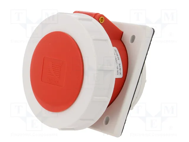 PAWBOL Tomacorriente Hembra de Alimentación AC Trifásica 32A 400V 5 Pines