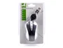 Q-connect Ratón Óptico Mini 800 DPI USB Retráctil 1,5 Ghz Negro