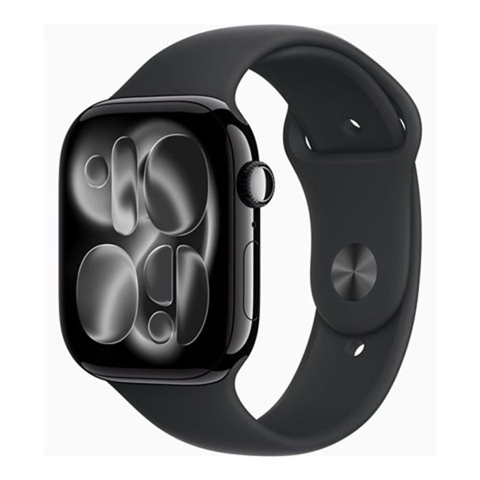 Apple Watch Series 11 GPS 46mm Negro Azabache Correa Deportiva Negra (M/L)