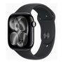 Apple Watch Series 11 GPS 46mm Negro Azabache Correa Deportiva Negra (M/L)