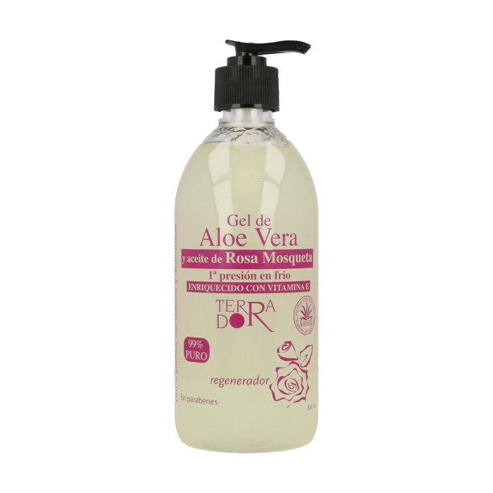Derbos Gel de Aloe Vera con Rosa Mosqueta 500 ml Derbos Gel de Aloe Vera con Rosa Mosqueta 500 ml