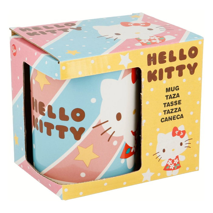 Sanrio Taza Cute Hello Kitty Red Dress 325 ml Sanrio Taza Cute Hello Kitty Red Dress 325 ml