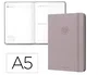 Liderpapel Agenda oficina Antartik 2027 gris A5 bilingüe