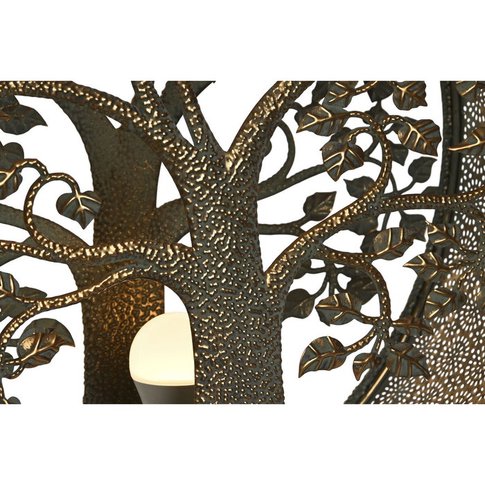 DKD Home Decor Lámpara de Sobremesa Árbol Dorado en Metal DKD Home Decor Lámpara de Sobremesa Árbol Dorado en Metal