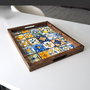 Aberto Design Bandeja REF016 de Madera Maciza 48x38x4 cm
