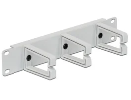 DeLOCK Panel de gestión de cables 43341 Gris
