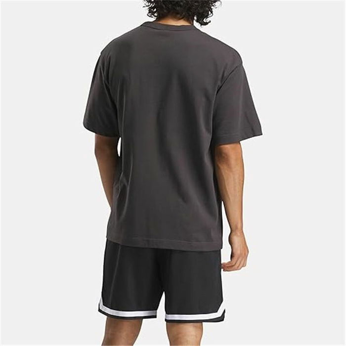 Camiseta de Manga Corta Hombre Reebok Gs Basketball On Fir Negro