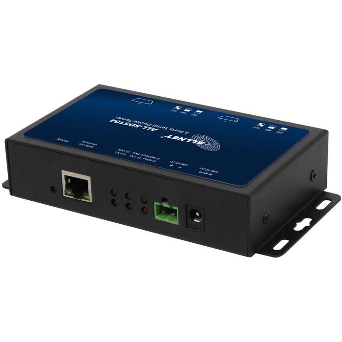 ALLNET ALL-SDS102v2 2x RS232/RS422/RS485 a 10/100BASE-TX Convertidor de Medios ALLNET ALL-SDS102v2 2x RS232/RS422/RS485 a 10/100BASE-TX Convertidor de Medios