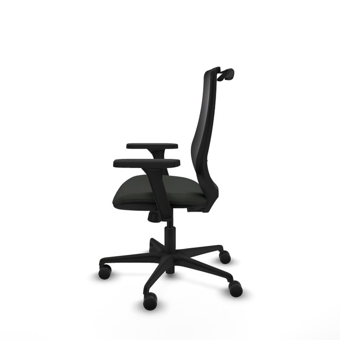 PIQUERAS Y CRESPO Silla de oficina Mardos con mecanismo Sincro y Brazos 3D Negro PIQUERAS Y CRESPO Silla de oficina Mardos con mecanismo Sincro y Brazos 3D Negro