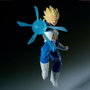 Banpresto Figura Vegeta II Dragon Ball Z Gxmateria 21cm - Efectos de Energía Translúcidos - Figuras de Colección