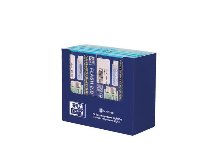 Oxford Flashcards 2.0 Fichas de revisión Turquesa 125x75mm (A7)