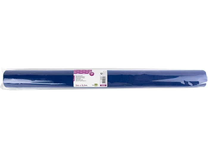 Liderpapel Tejido sin tejer terileno 25 g/m2 rollo de 5 m azul marino