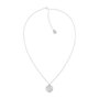 Tommy Hilfiger Collar de Acero Inoxidable Plateado 45cm