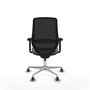 PIQUERAS Y CRESPO Silla de oficina Mardos con mecanismo Sincro/Traslack, Gris/Negro