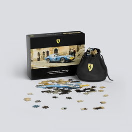 Automobilist Ferrari 250GTO Premium Puzzle A Swede Swerves Through Sicilians (1000 piezas) 97 x 34 cm