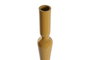 DKD Home Decor Candelabro Sejed Urban Mostaza Terracota Aluminio 10 x 41 x 10 cm (2 Unidades)