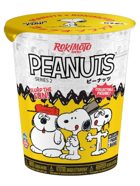 Peanuts Rokimoto Cup of Fun Figuras Blind Box 10 cm Series 2 Expositor (12)